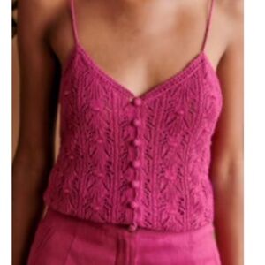 Sezane Francisco Top Fuchsia - Size L